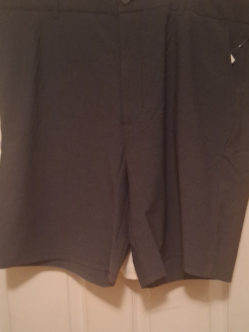 johnnie-O Mulligan Dark Grey  Flat-Front Men's  Golf Shorts Size 42